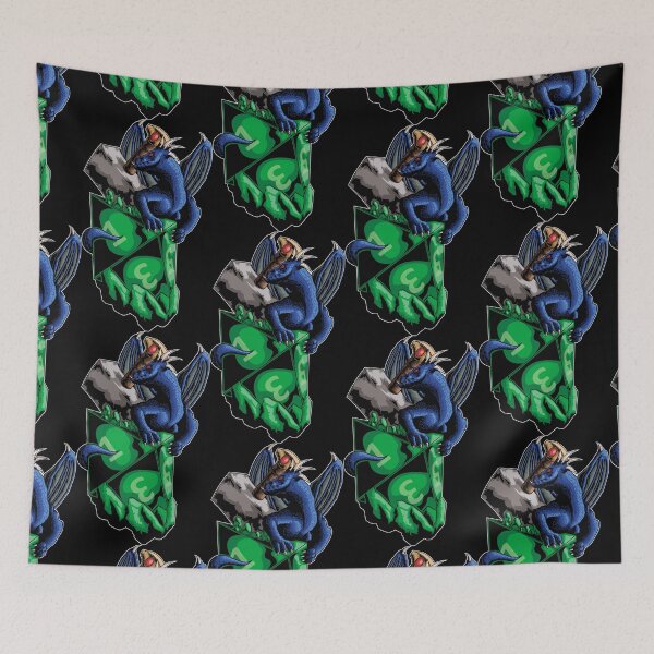 Aperçu de l'œuvre Grand Dragon Saphir créée et vendue par BJManchester.