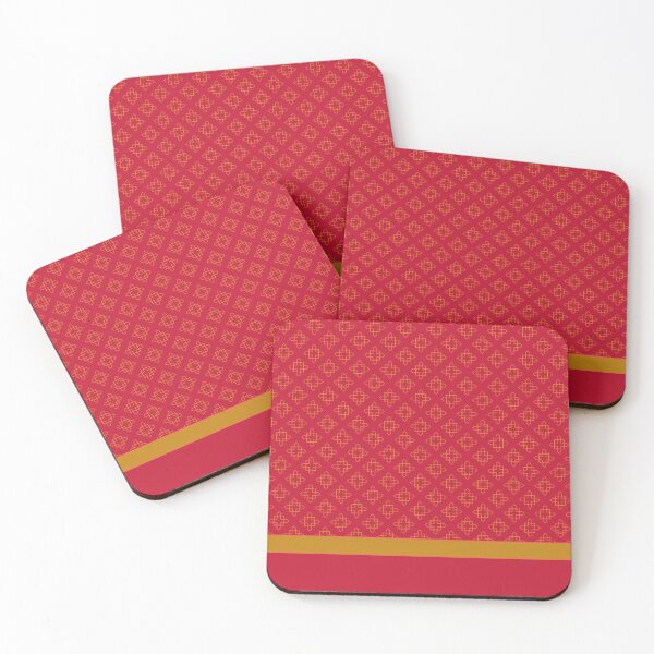 Item preview, Thai Prajamyam Pattern in Red and Gold – Traditional Thai Art designed and sold by S&ARTSY.
