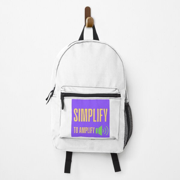 Item preview, Simplify to amplify. designed and sold by PapaMatrix.