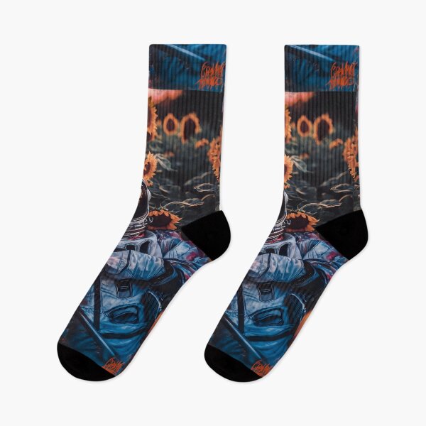 Item preview, Cosmic Rest: Astronaut Amidst Sunflower Dreams designed and sold by pixelated_echoes.