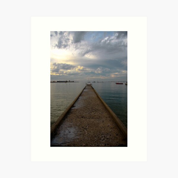 Old jetty Art Print