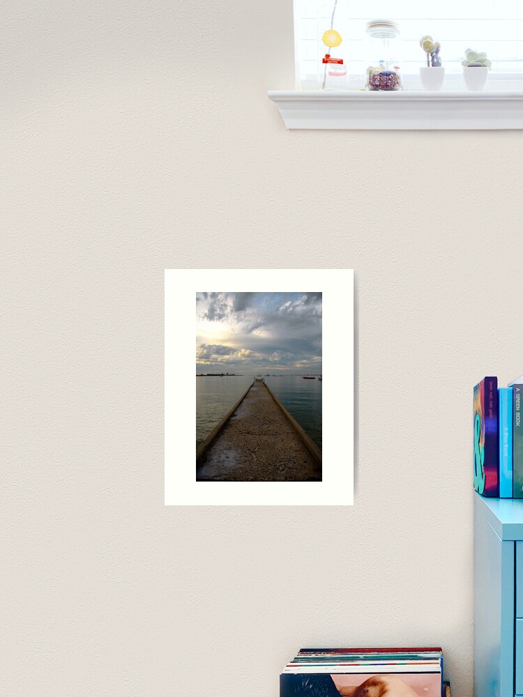Thumbnail 1 of 3, Art Print, Old jetty designed and sold by Andreas Koepke.