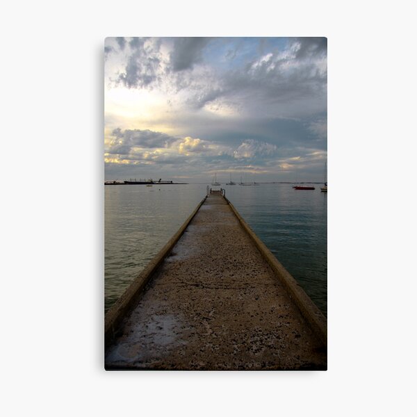Old jetty Canvas Print