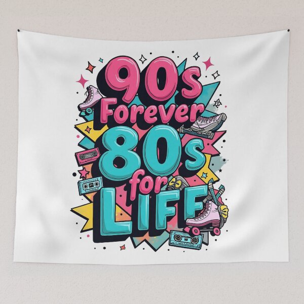 Item preview, 90s forever 80s for life designed and sold by 80ssinto90s.
