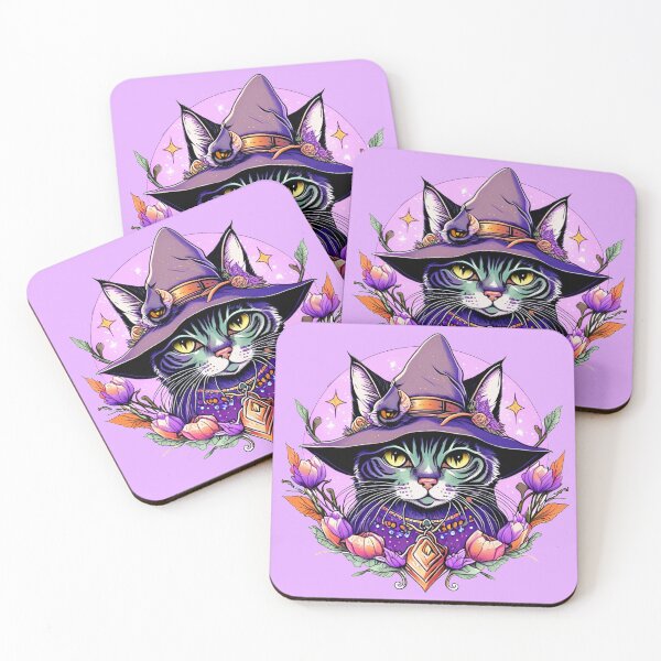 Item preview, Cat Witch Wizardz Magical Feline Sorcery Design designed and sold by katlala.