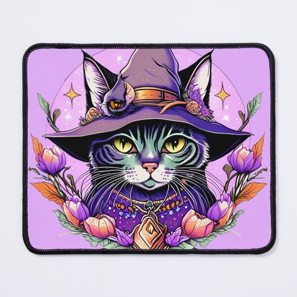 Item preview, Cat Witch Wizardz Magical Feline Sorcery Design designed and sold by katlala.