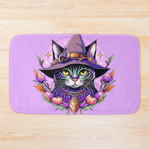 Item preview, Cat Witch Wizardz Magical Feline Sorcery Design designed and sold by katlala.
