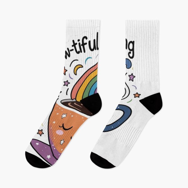 Item preview, Brew-tiful Morning - Coffee & Rainbow Bliss designed and sold by Spicex2.