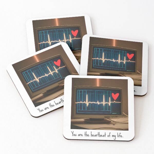 Item preview, You Are My Heartbeat designed and sold by AlwaysHome.
