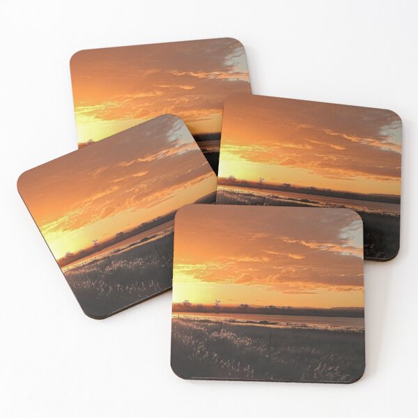 Item preview, SUNSET AT LAKE CLARENDON, QUEENSLAND AUSTRALIA designed and sold by AussieAl.
