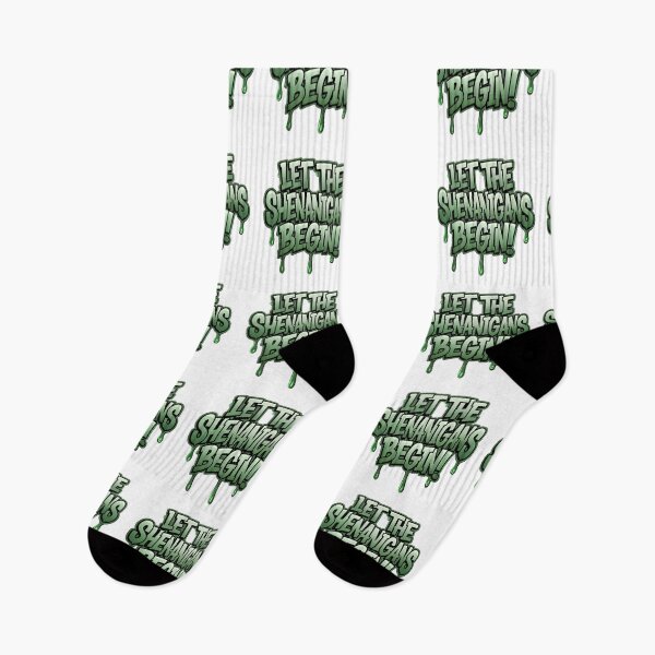 Item preview, Irish St Patricks day Ireland - "Let the Shenanigans Begin St. Patrick's Tee" designed and sold by stickercuffs.