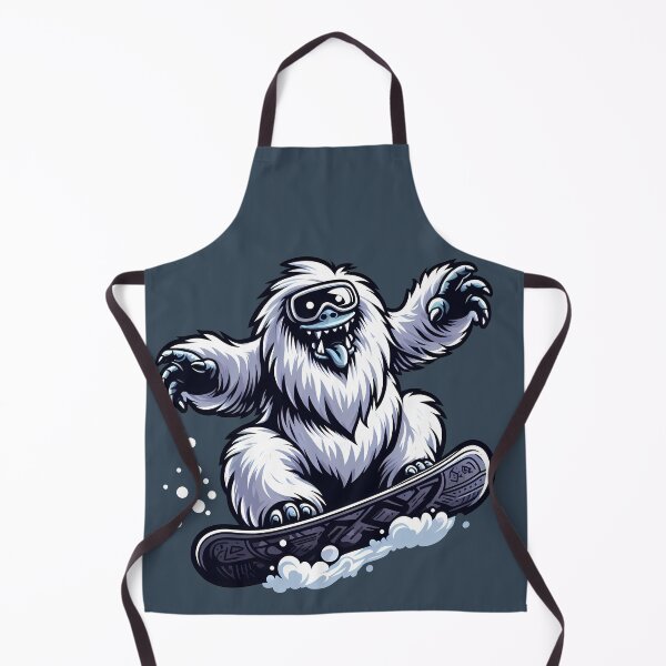 Item preview, Yeti Snowboarding designed and sold by Funny Vintage Stickers And T-Shirts.