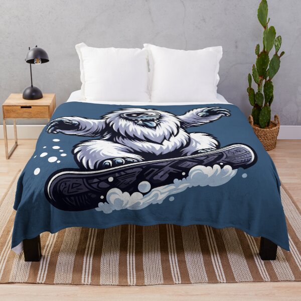 Item preview, Yeti Snowboarding designed and sold by Funny Vintage Stickers And T-Shirts.