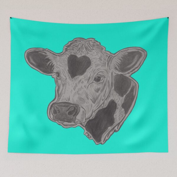 Item preview, steer cattle drawing art  designed and sold by pksart1.