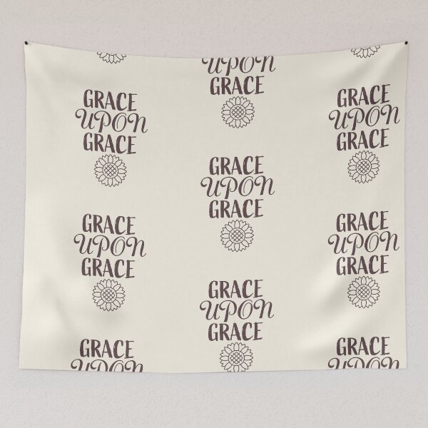 Item preview, Grace Upon Grace - Christian  designed and sold by CrossCrafted.