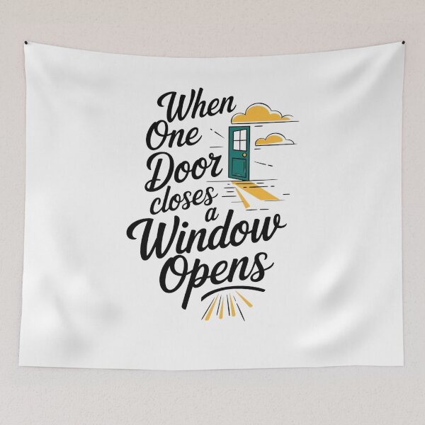 Item preview, when one door closes a window opens designed and sold by Mateusz Majcherek.