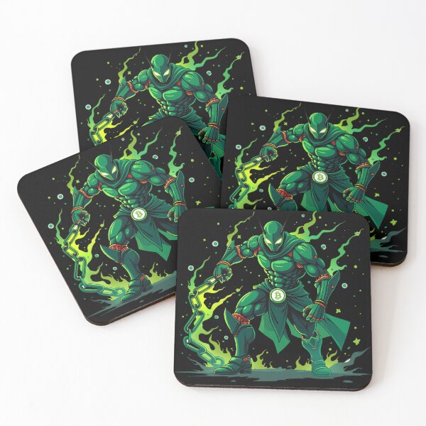 Item preview, Satoshi Slayer The Bitcoin Guardian designed and sold by RadDeck.