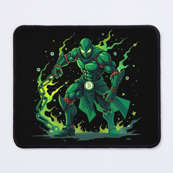 Item preview, Satoshi Slayer The Bitcoin Guardian designed and sold by RadDeck.
