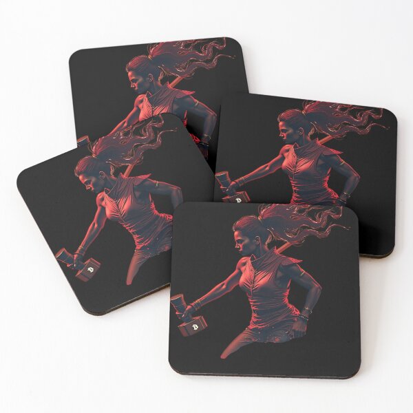 Item preview, Bitcoin Berserker Unleashing Crypto Fury designed and sold by RadDeck.