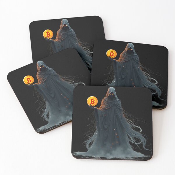 Item preview, Bitcoin Phantom The Ghost of Crypto Wealth designed and sold by RadDeck.
