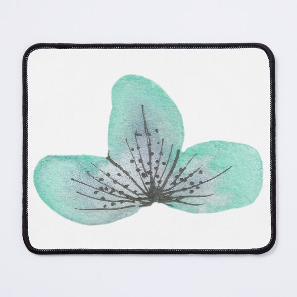 Item preview, Blue three-petal flower designed and sold by AcornDesign.