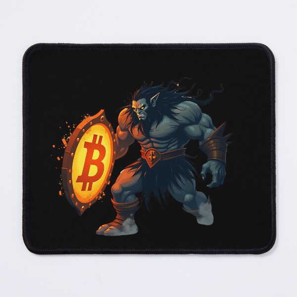 Item preview, Bitcoin Barbarian Conquer the Blockchain designed and sold by RadDeck.