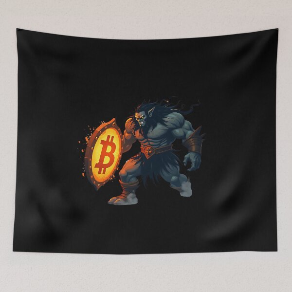Item preview, Bitcoin Barbarian Conquer the Blockchain designed and sold by RadDeck.
