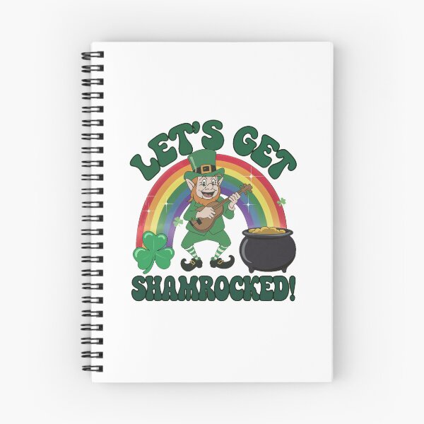 Item preview,  Irish St Patricks day Ireland - "Lets get Shamrocked ! St. Patrick's Tee" designed and sold by stickercuffs.