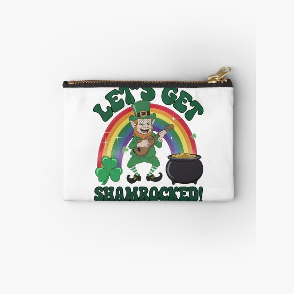 Item preview,  Irish St Patricks day Ireland - "Lets get Shamrocked ! St. Patrick's Tee" designed and sold by stickercuffs.