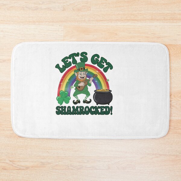 Item preview,  Irish St Patricks day Ireland - "Lets get Shamrocked ! St. Patrick's Tee" designed and sold by stickercuffs.