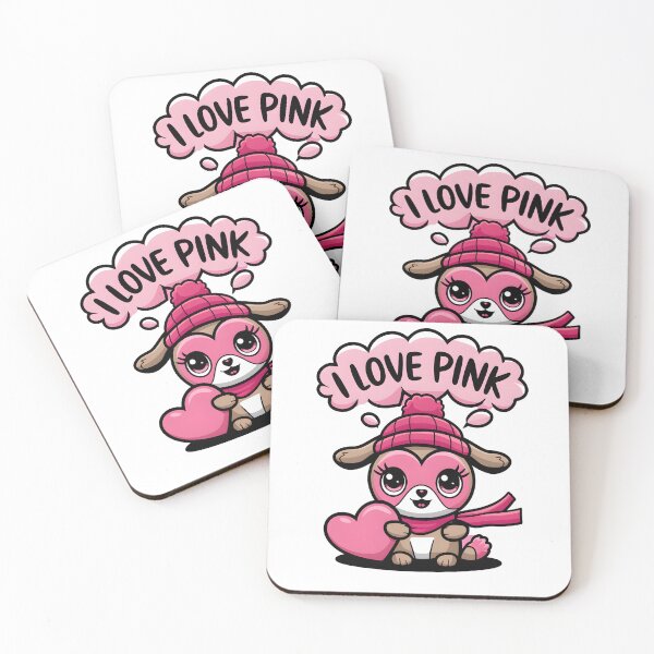 Item preview, I love Pink Pink Puppy designed and sold by wzetart.