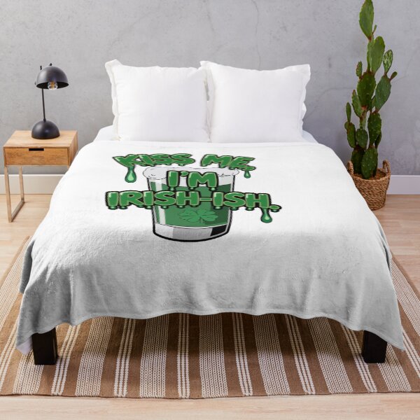 Item preview, Irish St Patricks day Ireland - "Kiss me I,m Irish-ish St. Patrick's Tee" designed and sold by stickercuffs.