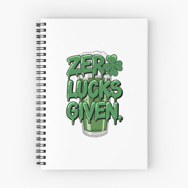 Item preview, Irish St Patricks day Ireland - "Zero Lucks Given St. Patrick's Tee" designed and sold by stickercuffs.