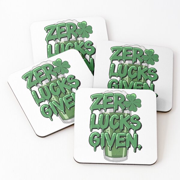 Item preview, Irish St Patricks day Ireland - "Zero Lucks Given St. Patrick's Tee" designed and sold by stickercuffs.