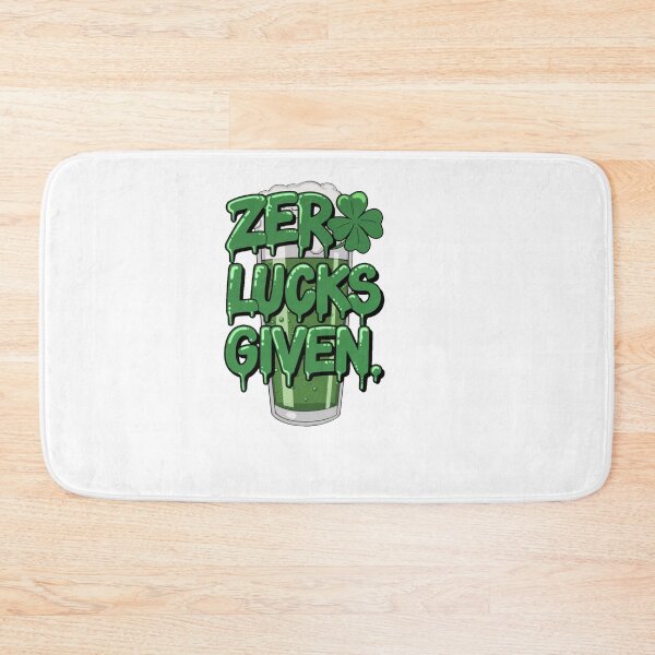 Item preview, Irish St Patricks day Ireland - "Zero Lucks Given St. Patrick's Tee" designed and sold by stickercuffs.
