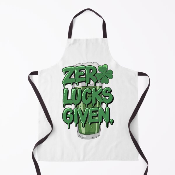 Item preview, Irish St Patricks day Ireland - "Zero Lucks Given St. Patrick's Tee" designed and sold by stickercuffs.