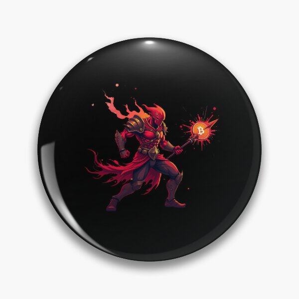Item preview, The Bitcoin Unleashing Crypto Chaos designed and sold by RadDeck.