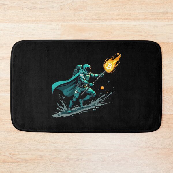 Item preview, Crypto Minotaur Lost in the Bitcoin Labyrinth designed and sold by RadDeck.