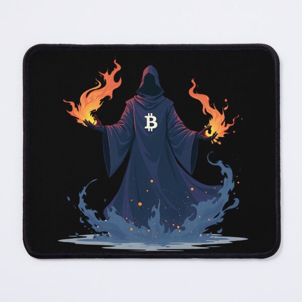 Item preview, Bitcoin Vampire Feeding on Digital Wealth designed and sold by RadDeck.