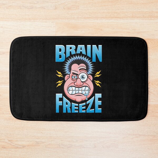 Item preview, Brain Freeze - Funny Cartoon Design  designed and sold by Vector-Artist.