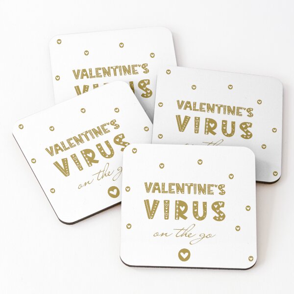 Item preview, VALENTINE'S VIRUS on the go, Unique designed and sold by villacreativa.