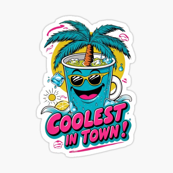 Item preview, Coolest in Town  designed and sold by 80ssinto90s.