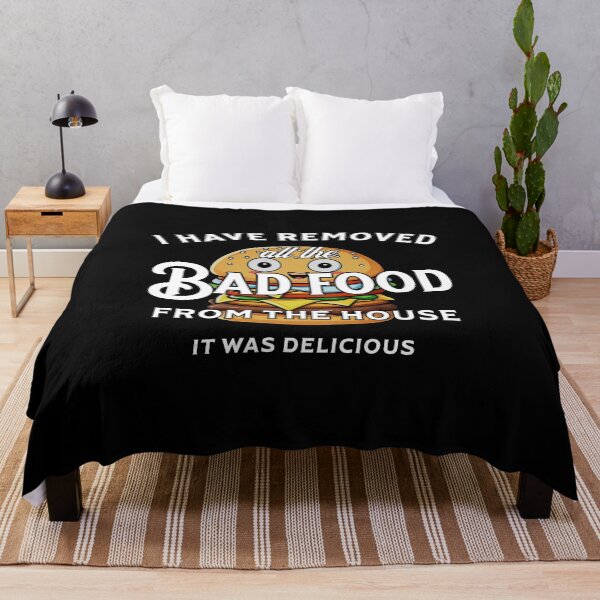 Item preview, I have removed all the bad food from the house... - funny saying in English designed and sold by Pflugart.