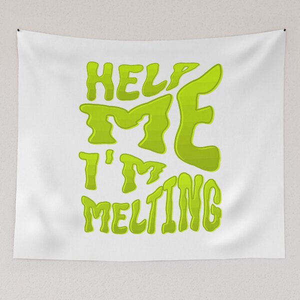 Item preview, Help Me I Am Melting - Spooky Halloween designed and sold by CyberWindow.