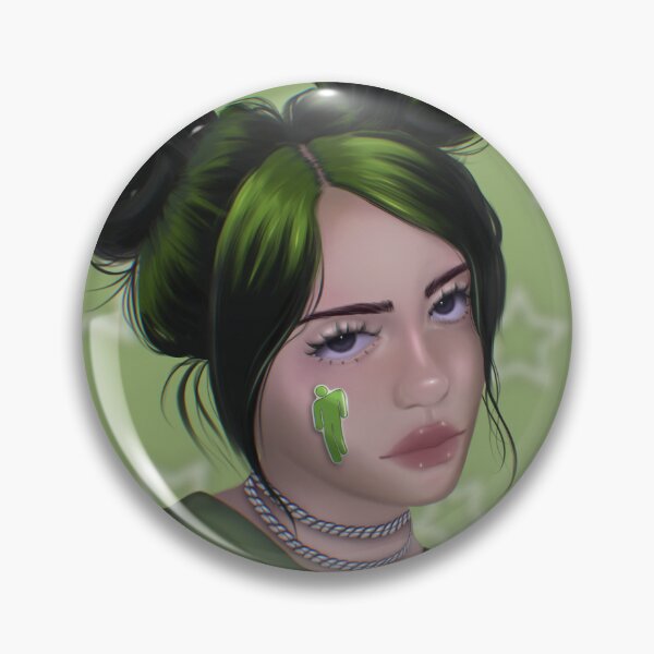Item preview, Green Blohsh Billie Eilish  designed and sold by gloompoison.