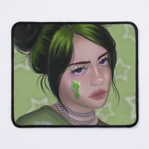 Item preview, Green Blohsh Billie Eilish  designed and sold by gloompoison.