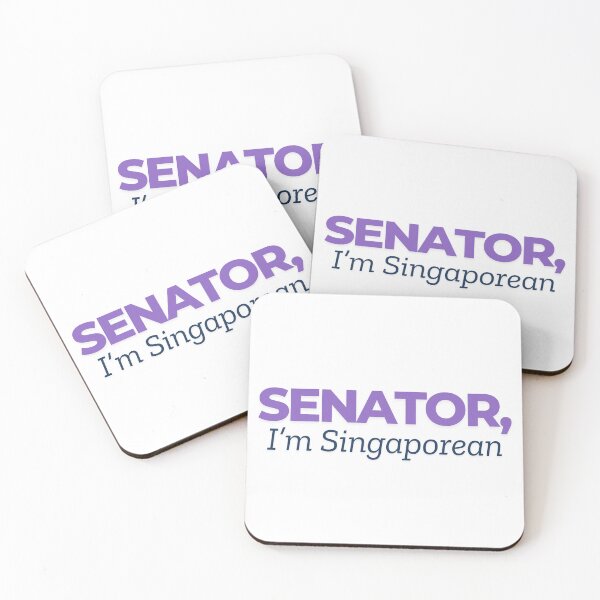 Aperçu de l'œuvre Sénateur, je suis Singapourien Meme créée et vendue par werecooked.