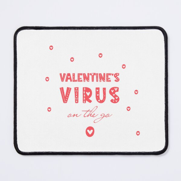 Item preview, VALENTINE'S VIRUS on the go, Unique designed and sold by villacreativa.