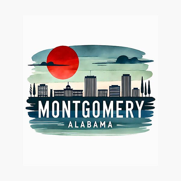 Item preview, Montgomery Alabama designed and sold by HowToCanadian.