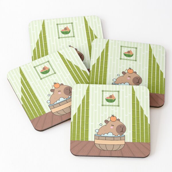 Item preview, Capybara bathe designed and sold by ArsyCreation.
